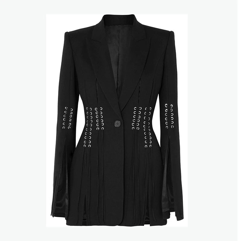 Lace Me Up Blazer