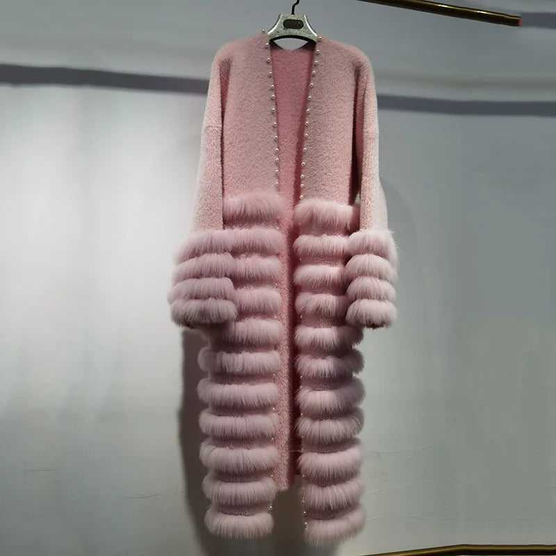 Long Knit Cardigan Coat