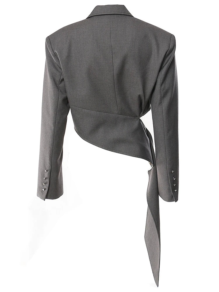 Tease Me Pleated Blazer